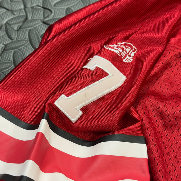 Silver Knight Ohio State Buckeyes Jersey Men's XL Red Short Sleeve Sportswear - Picture 7 of 7